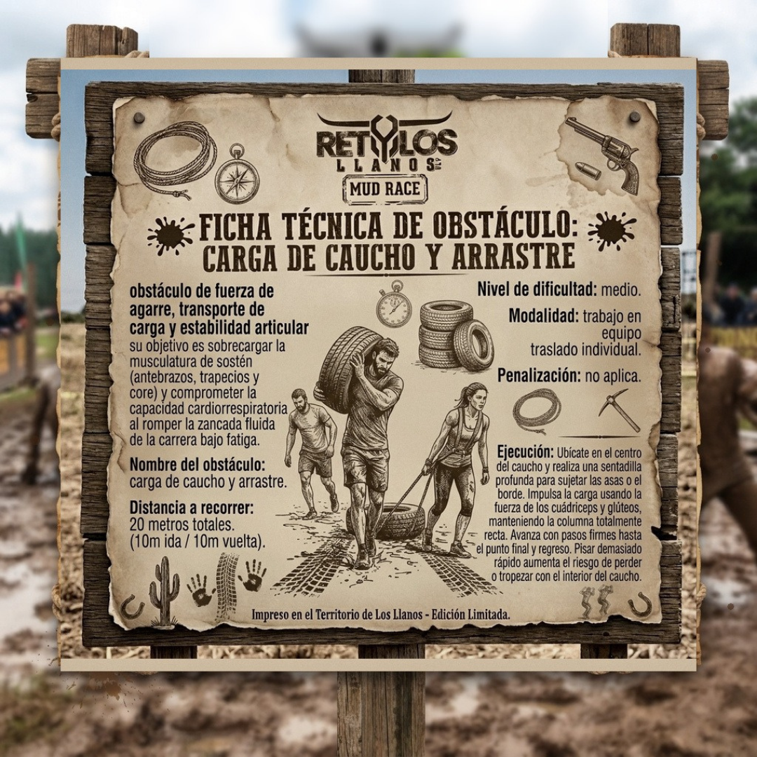 Carga de Caucho y Arrastre